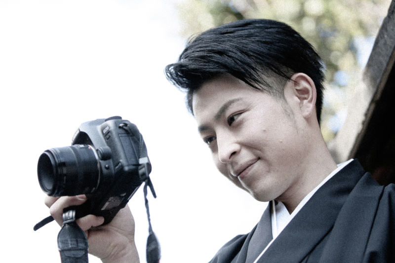 ご新郎様も楽しんでもらってます。