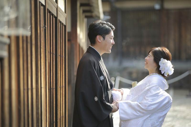 お二人らしい、飾らない雰囲気で♪