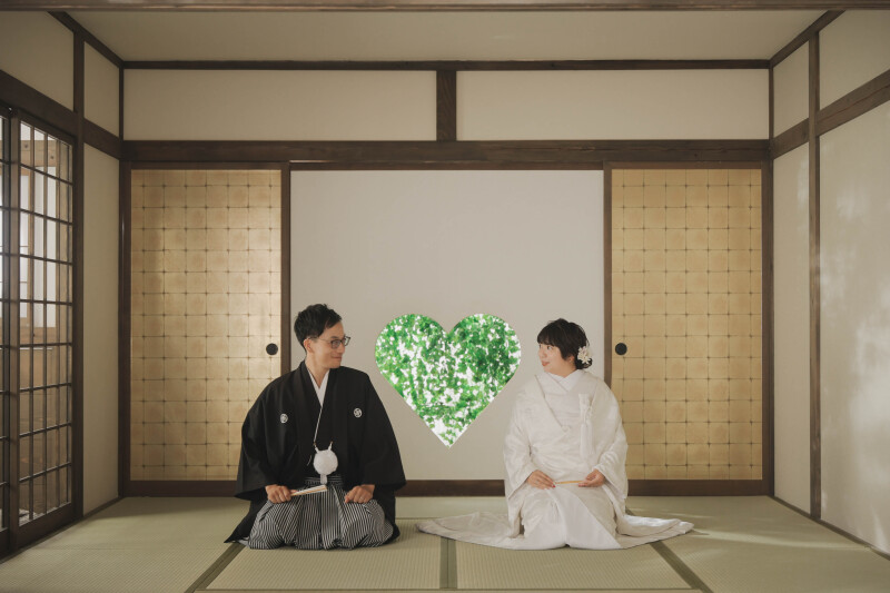 定番の正座も。