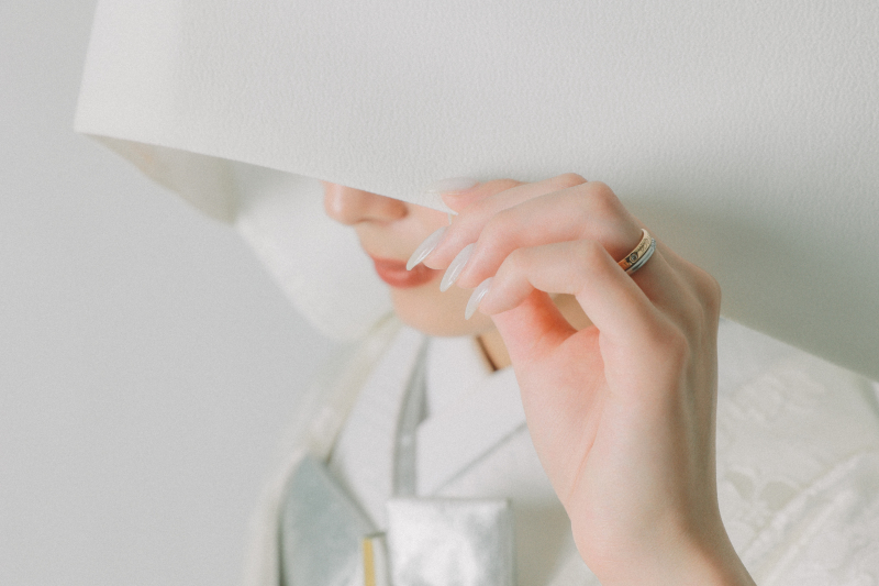 お次は新婦様のソロカット