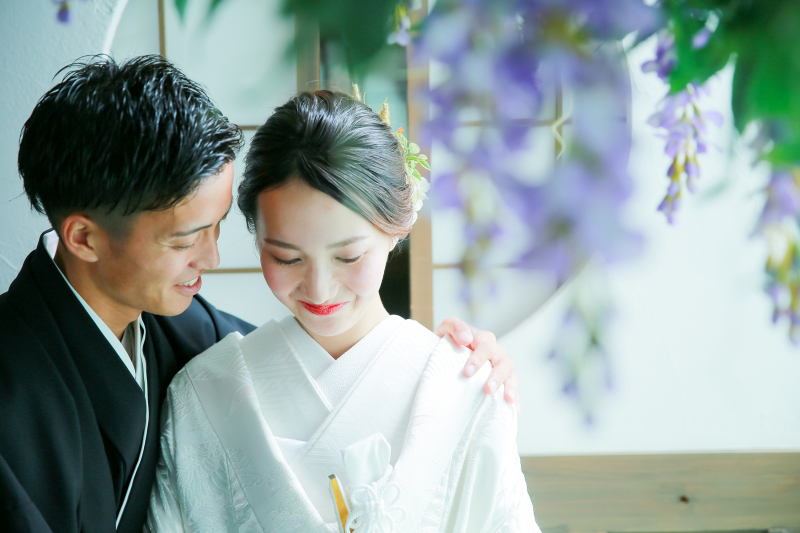 夏の祇園と屋内庭園で。