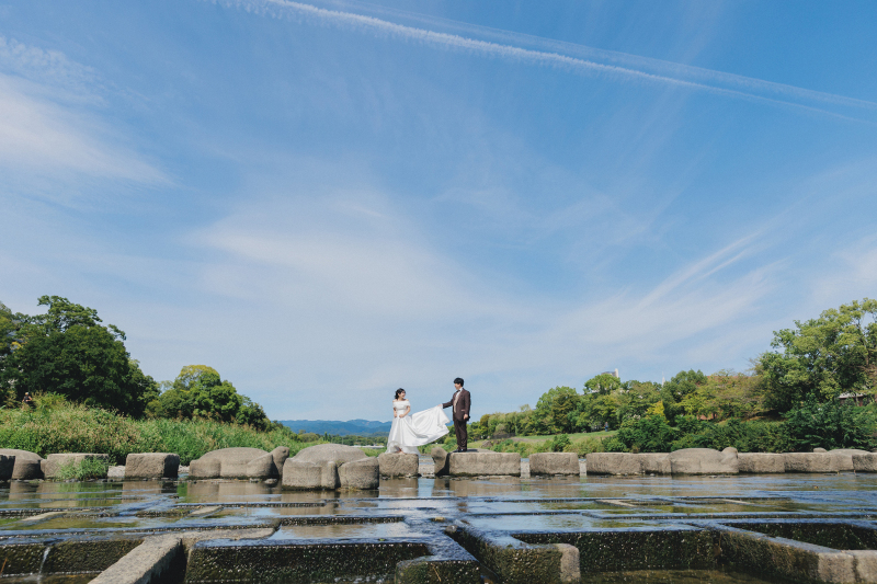まず鴨川で撮影した大迫力ショットから始まります。