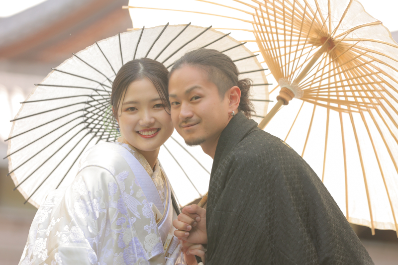 笑顔が素敵なおふたり!