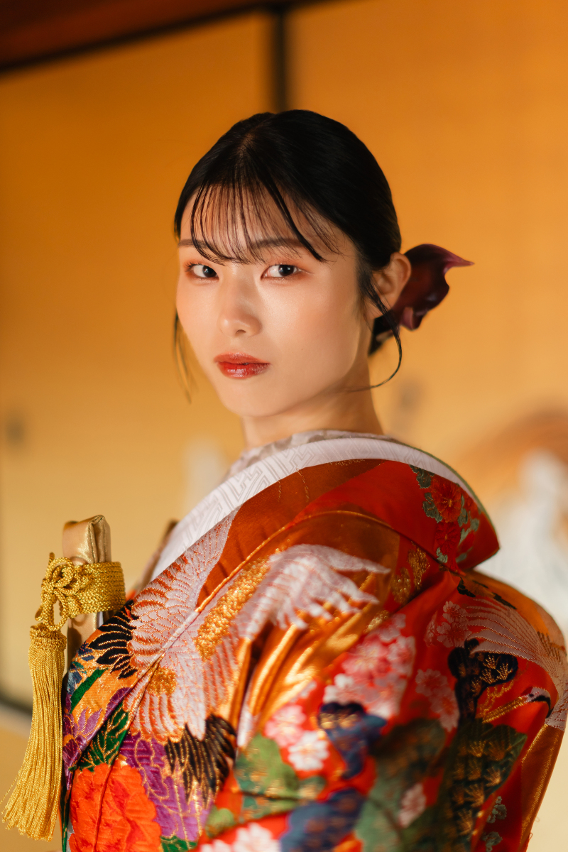 お次は新婦様のソロカット