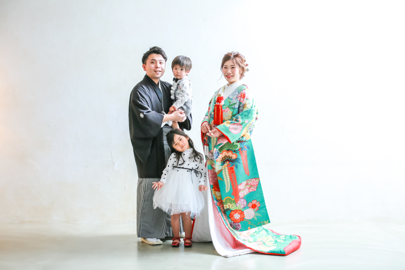 家族みんなで和装ハウススタジオ!!