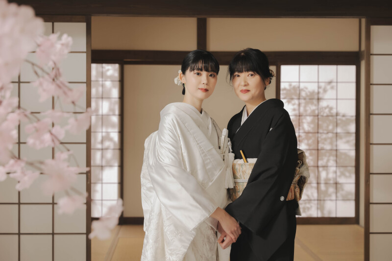 仲良しのお母様と。