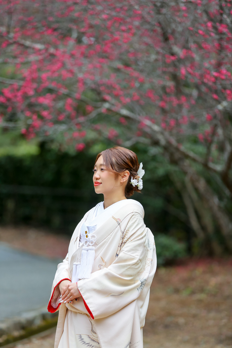 ご新婦様のソロ写真