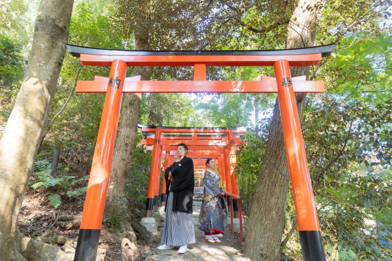 鳥居もあります。
