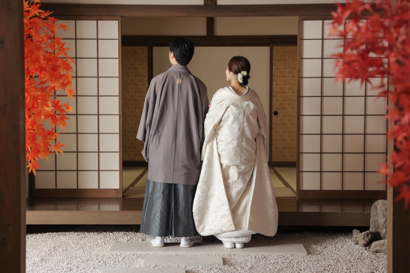 お二人の身長差が際立ちます♡