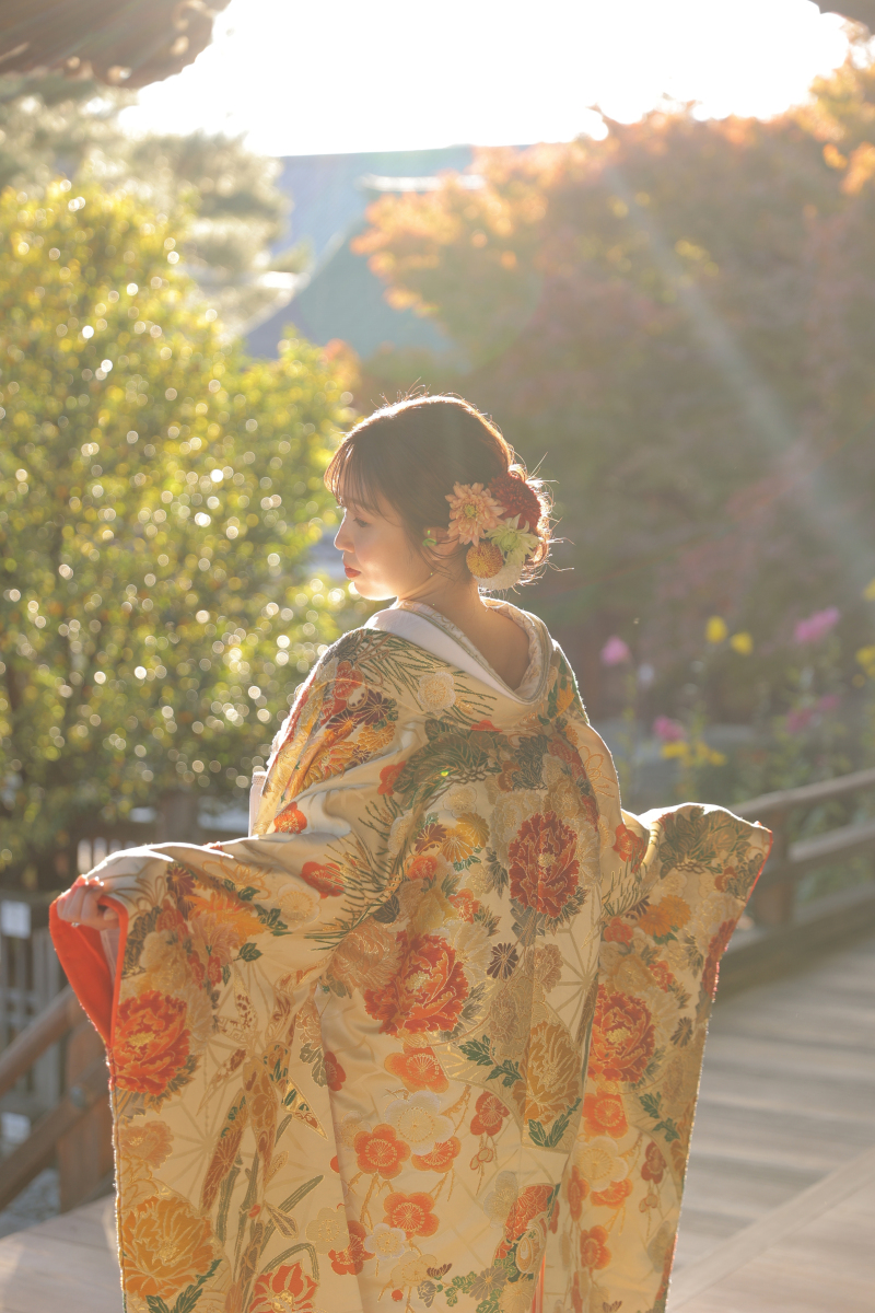 ご新婦様のソロショット