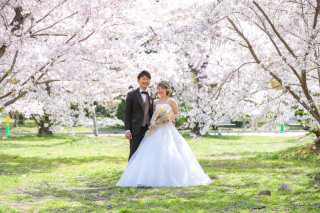 春の洋装植物園