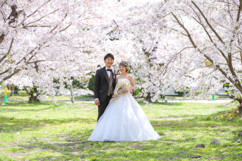 春の洋装植物園