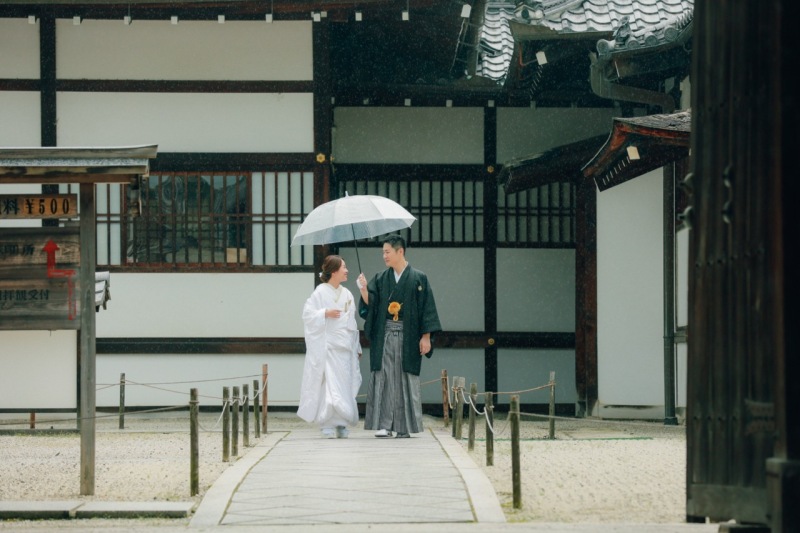 雨が降っていても