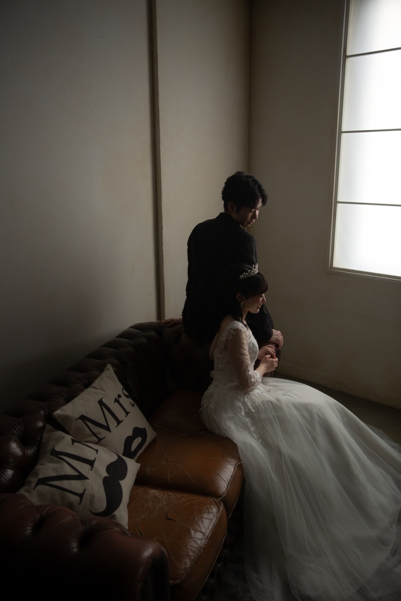 最後に、寄り添うお二人を