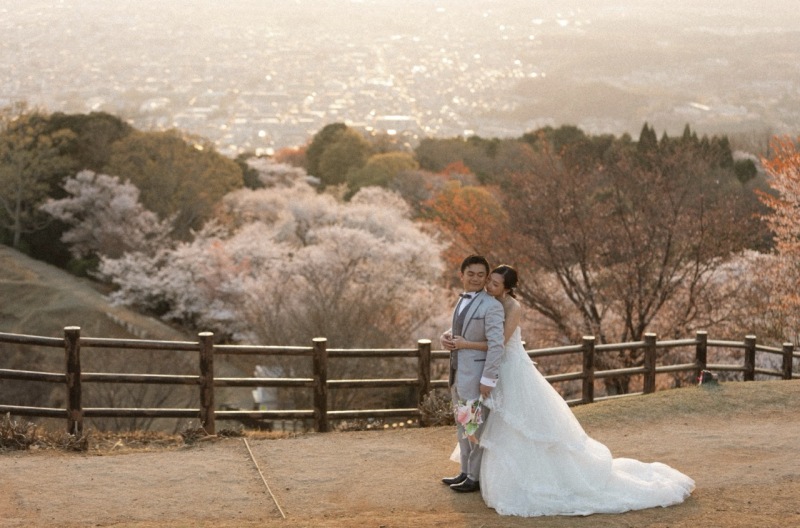 夕焼けの時間帯も異なる表情を