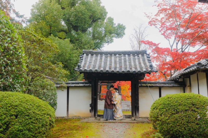 随心院紅葉ロケーション!!