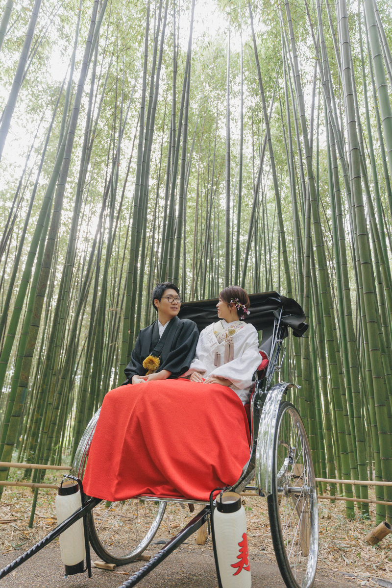 いよいよ人力車に乗って