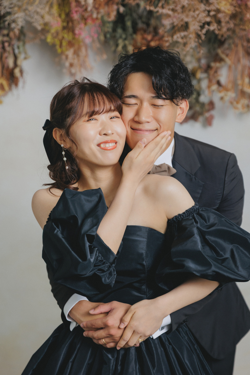 最後には、お二人らしさを表現していただきました♡