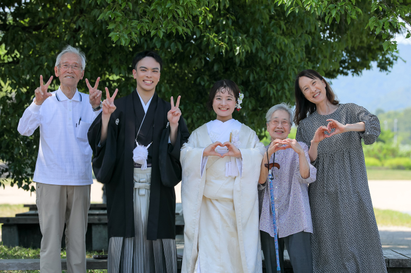 ラストはご家族そろっての記念写真!