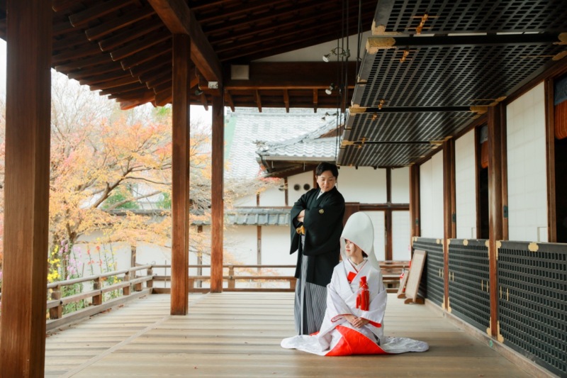 お寺から見える景色を堪能しながら♪