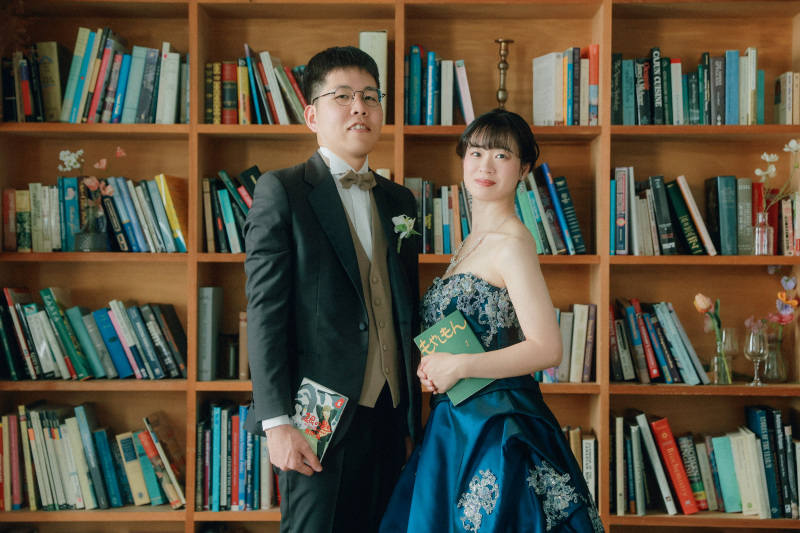 着替えて洋装撮影！