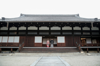 和装映えの金戒光明寺ロケーション