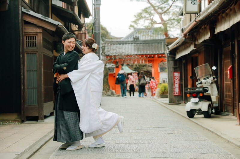 おちゃめな新婦様♡