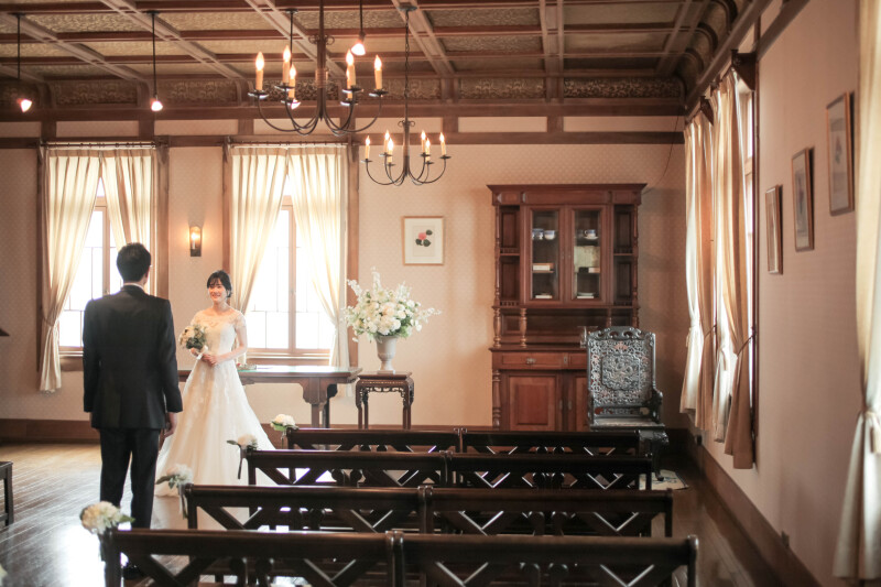 パビリオンコートでフォトジェニックウェディング