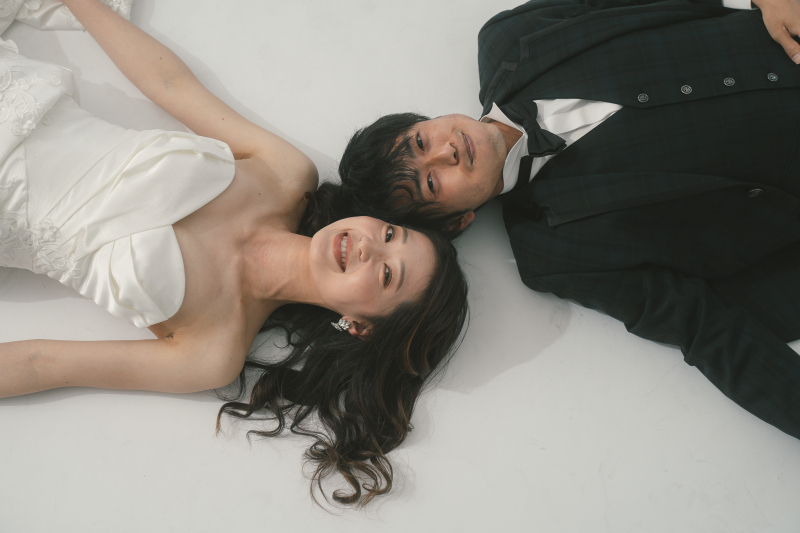 外ではできないのがこの俯瞰のショット!