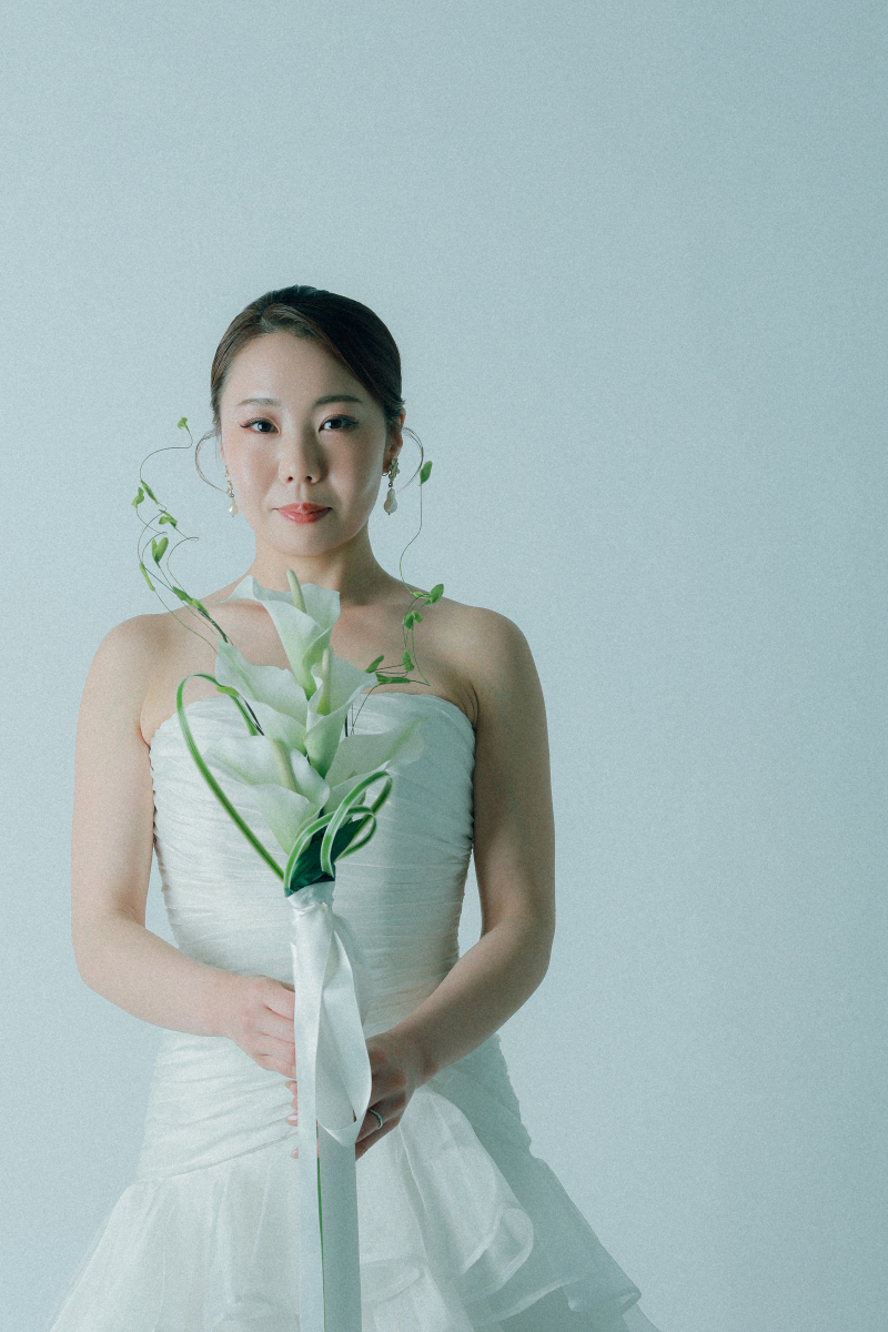 お次は新婦様のソロカット