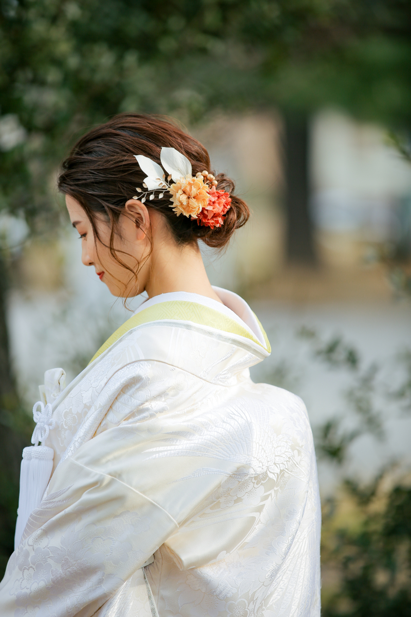 新婦様のソロショット