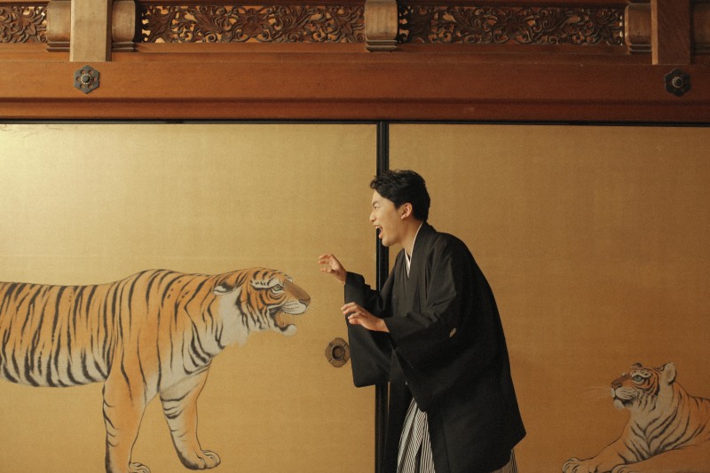 ご新郎様のソロ写真も!