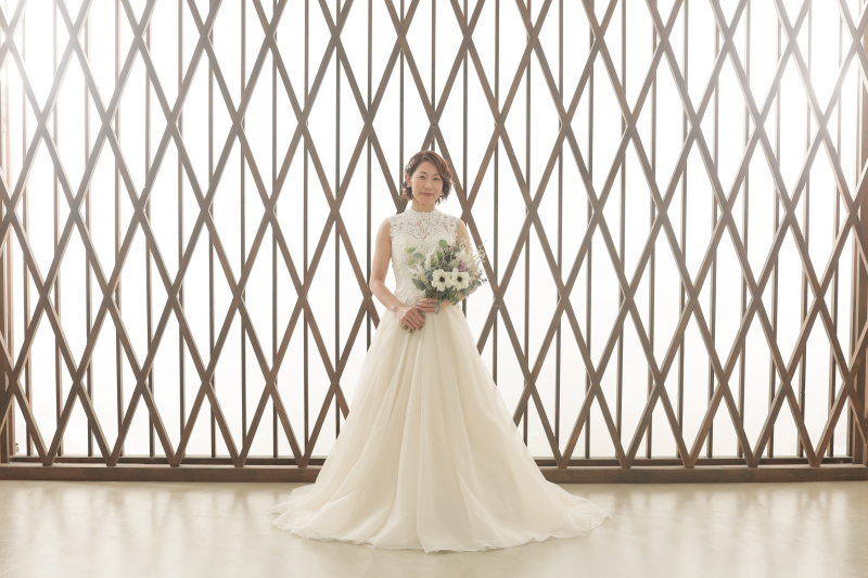 ドレスの全身姿