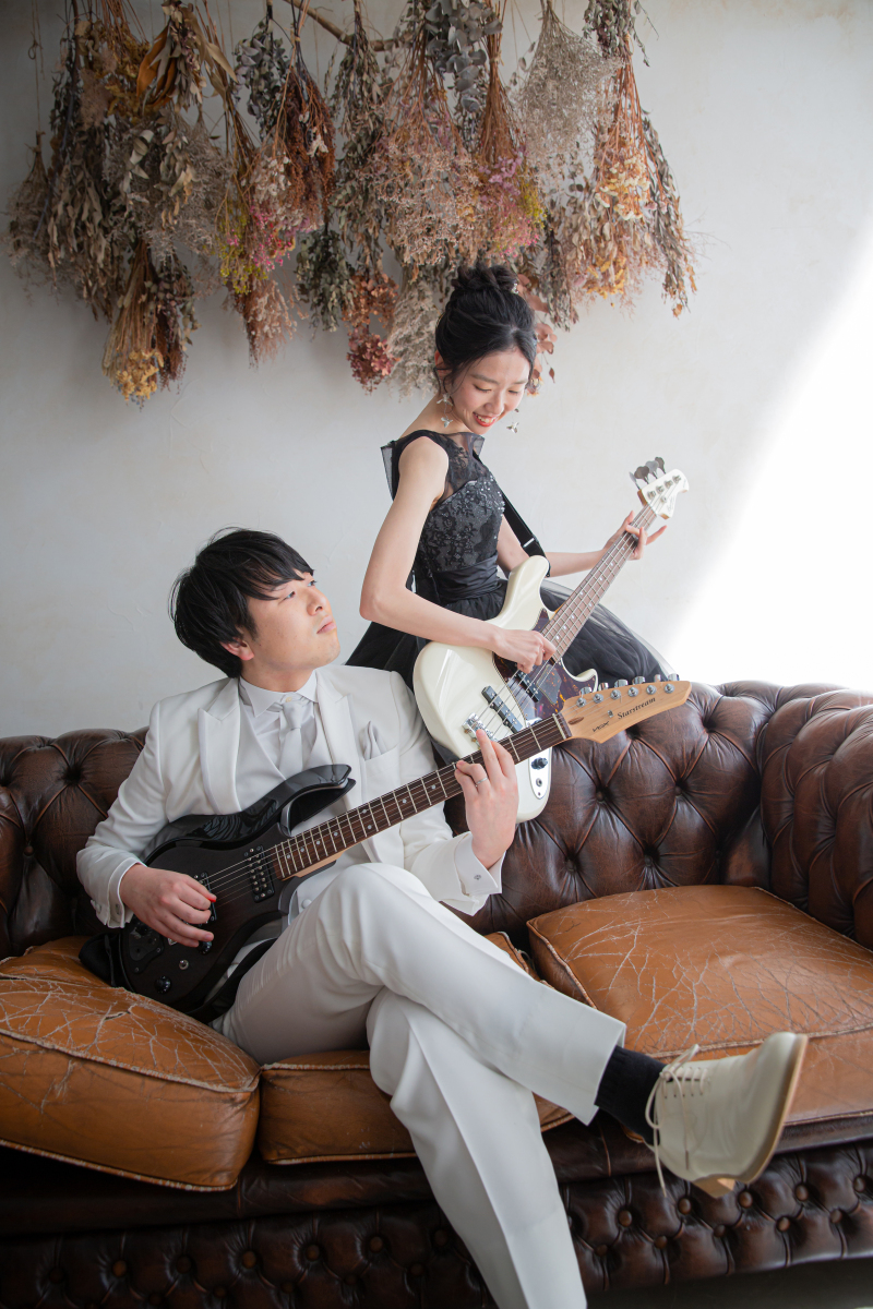 最後はお二人お持ち込みいただいた楽器と!