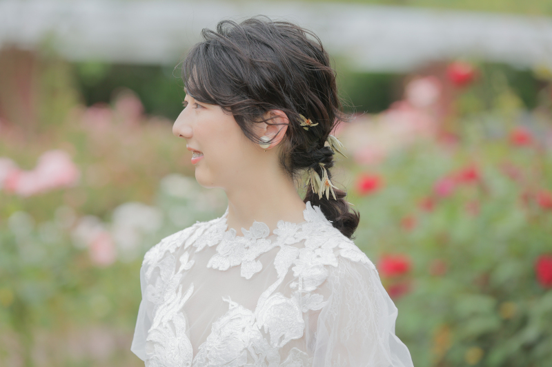 新婦様のソロショット