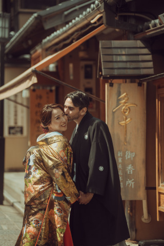 これぞ京都ウェディング【八坂】での撮影