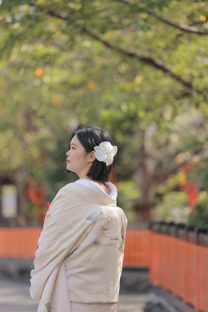 ご新婦様のソロショット