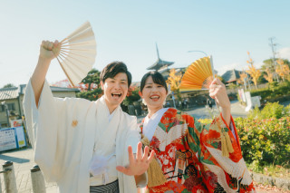 おふたりらしく！八坂の塔ロケーション