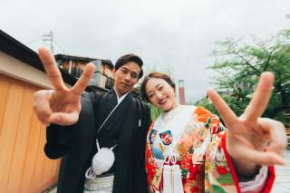 祇園とチャペルで