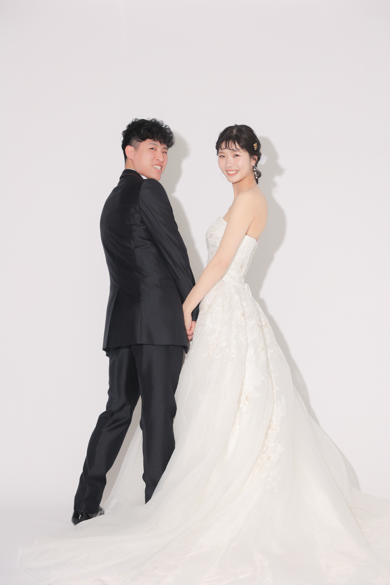 今度は2人で振り返って