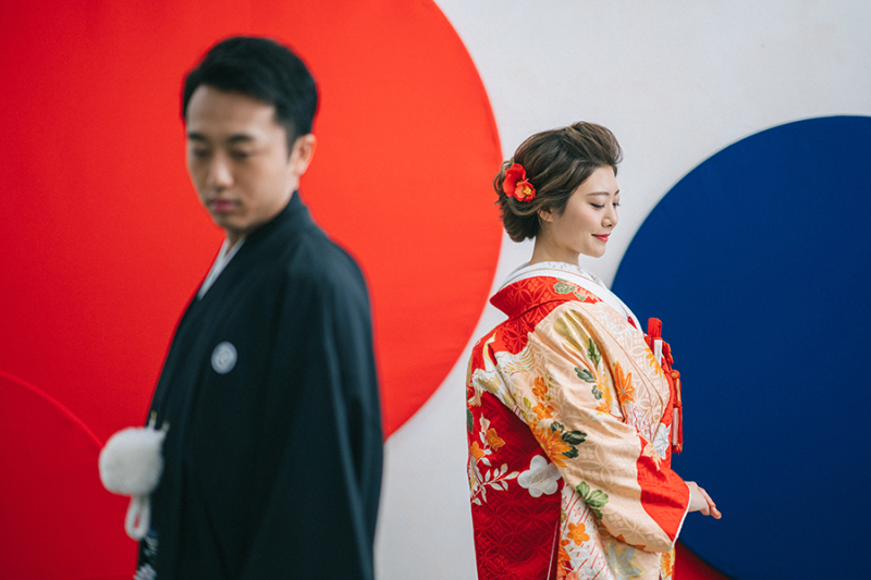 サークルモチーフの組み合わせで写真が自由に♪