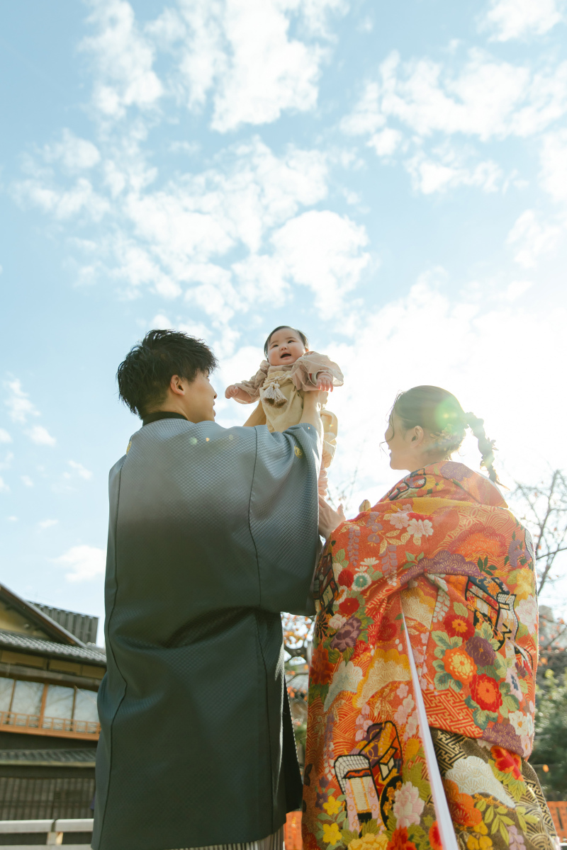 ここからはお子様も撮影参加していただきました