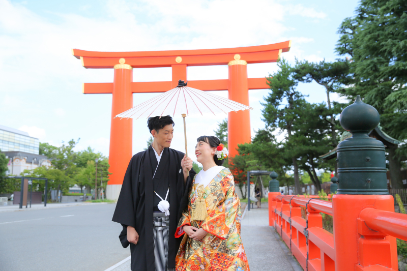 平安神宮周辺で