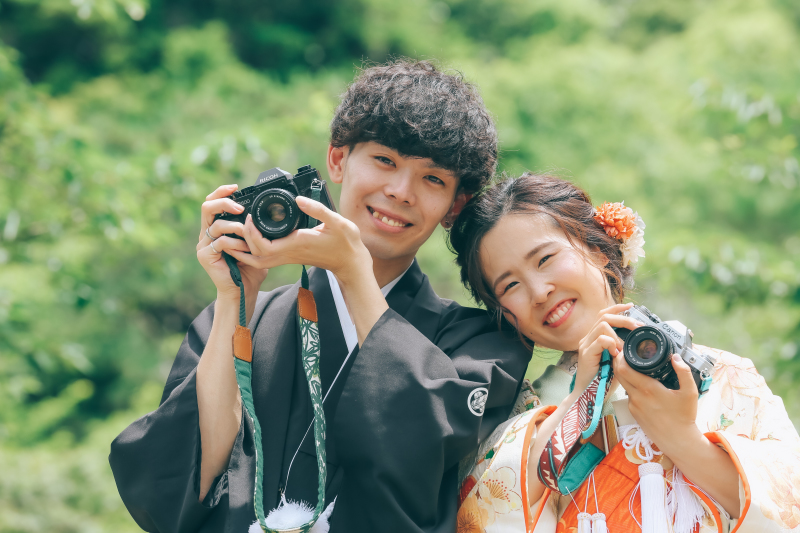 お二人ならではの持ち込み小道具♪