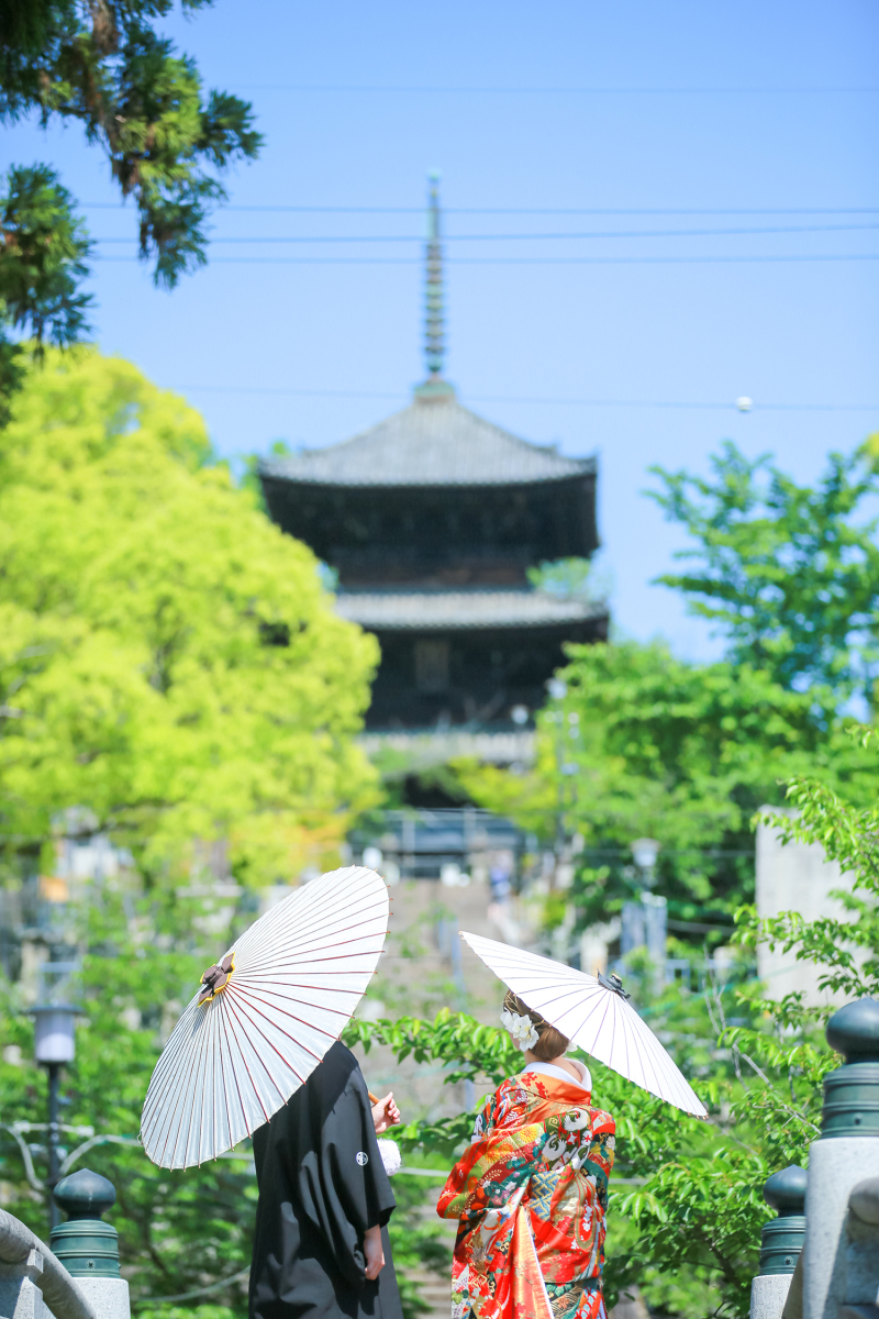 京都らしい印象的な景色です！