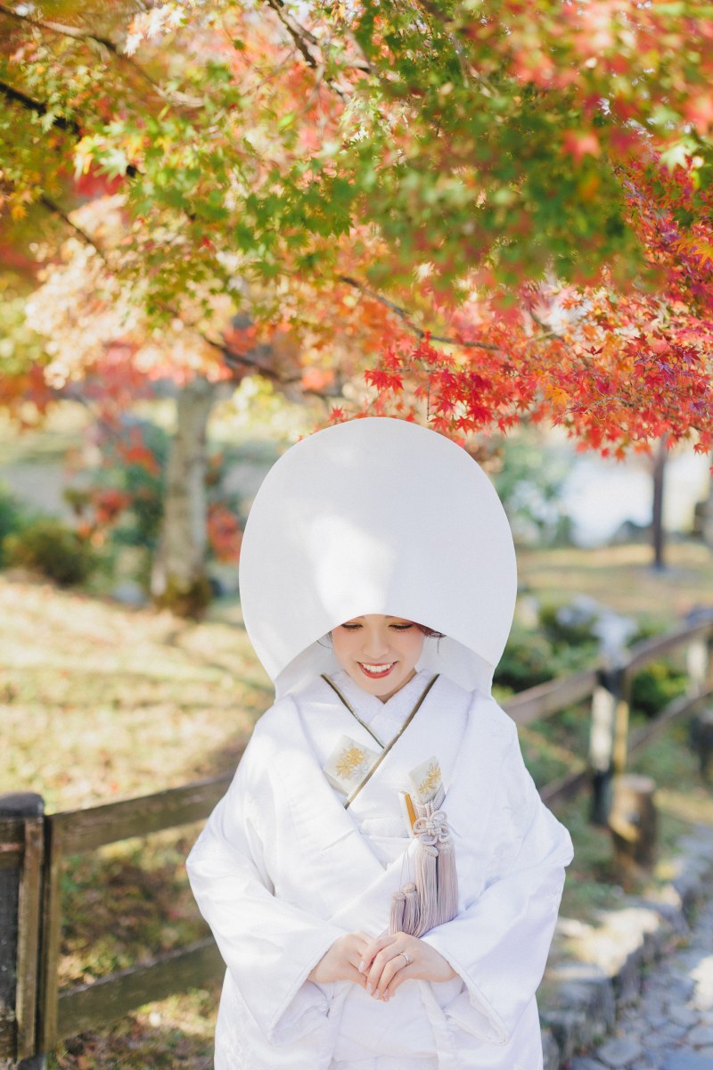 続いて、新婦様のソロカットです。