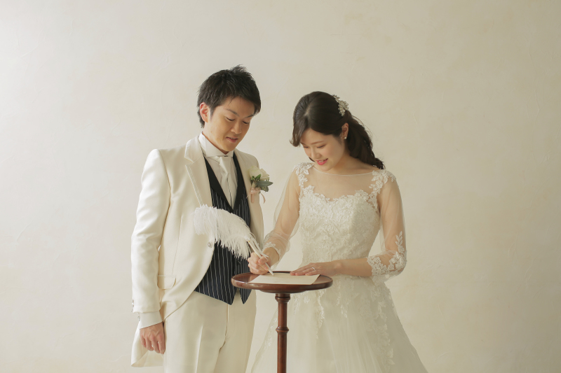 結婚証明書も書いていただけます♬