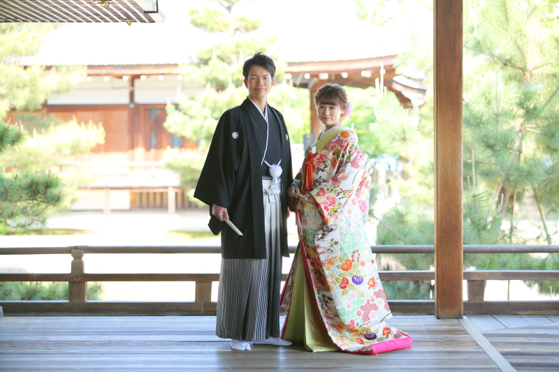 歴史ある建物と