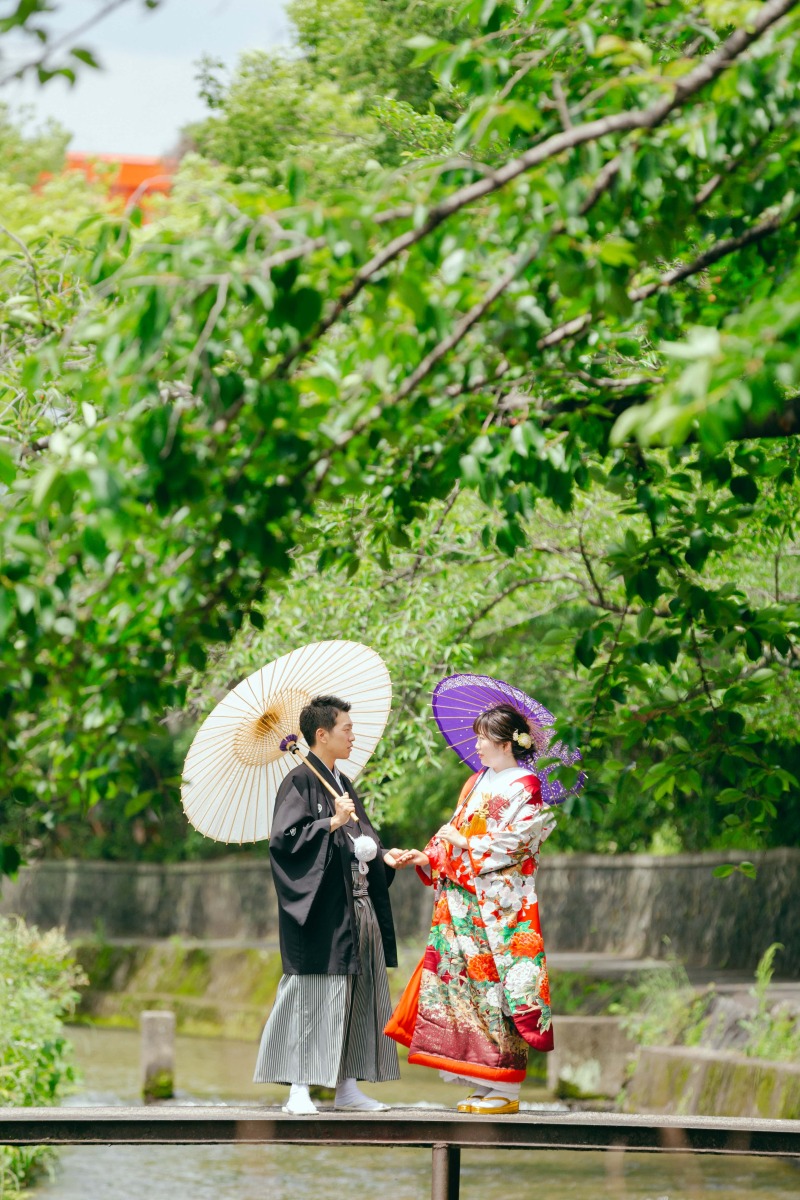 新緑と川のせせらぎと。