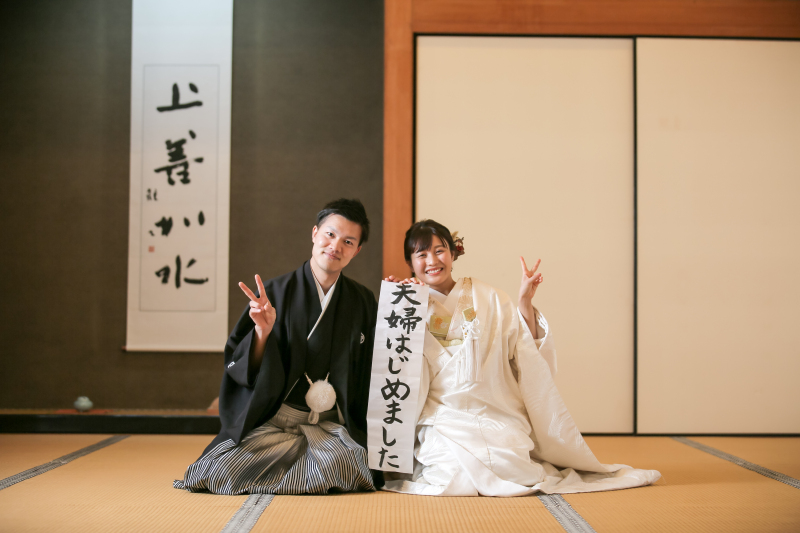 和室もあり！人気ポーズ正座も撮影できますよ♪